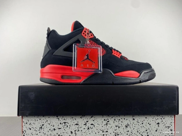Air 4 Thunder Red Jordan CT8527-016 0826